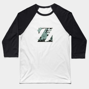 Flower Alphabet Z Baseball T-Shirt